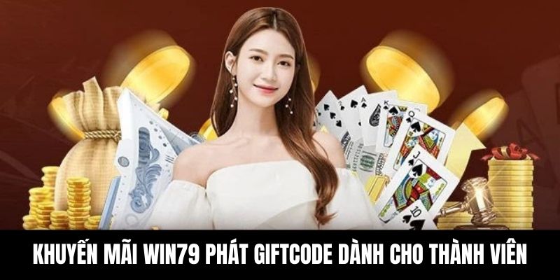 Khuyến mãi Win79 phát giftcode dành cho thành viên